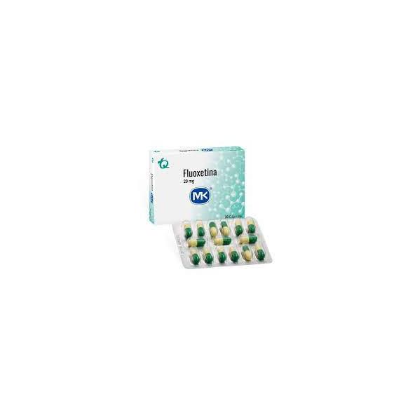 FLUOXETINA 20 MG CAJA X 30 CAPSULAS MK