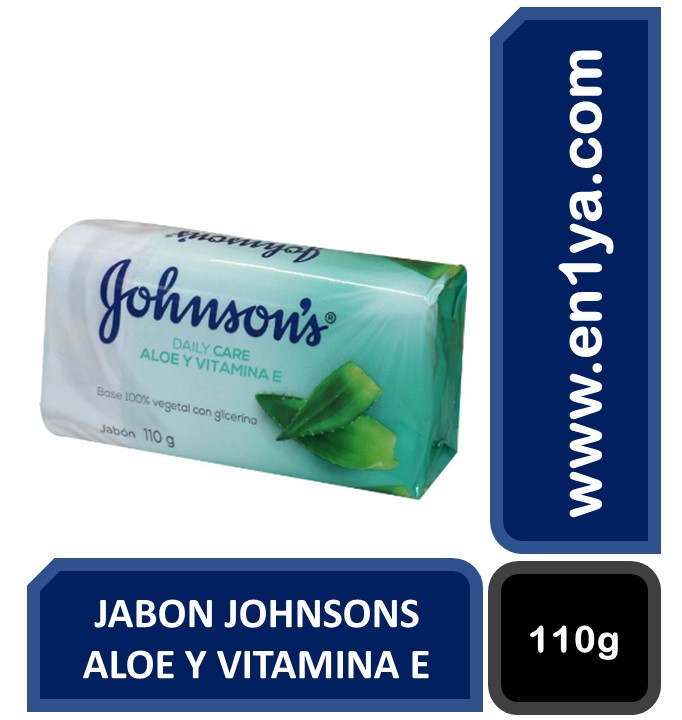 JABON JOHNSONS ALOE VITAMINA E 110 GR