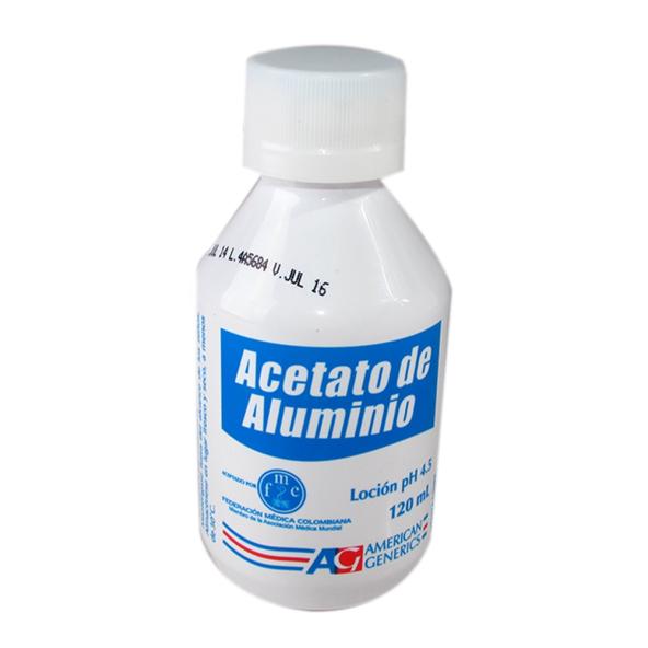 ACETATO DE ALUMINIO AG LOCION PH 4.5 X 120 ML