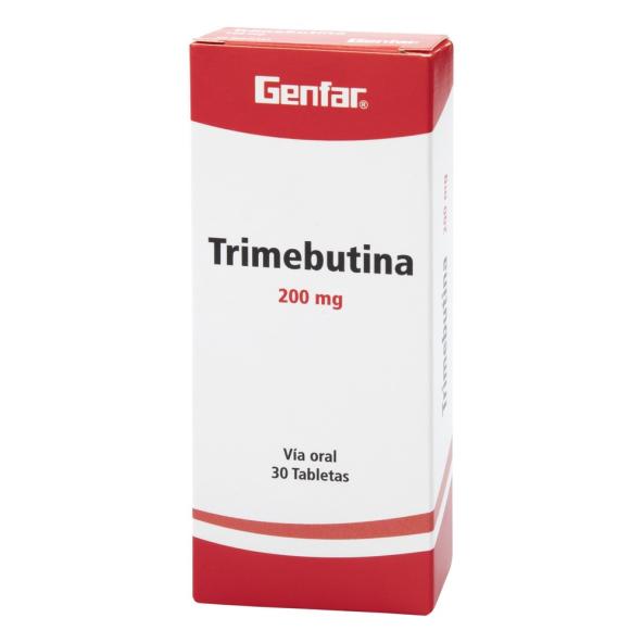 TRIMEBUTINA 200 MG CAJA X 30 TABLETAS