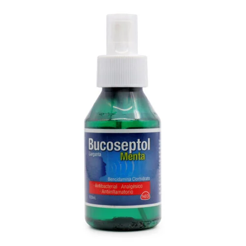 BUCOSEPTOL GARGANTA SABOR MENTA FRASCO X 120 ML