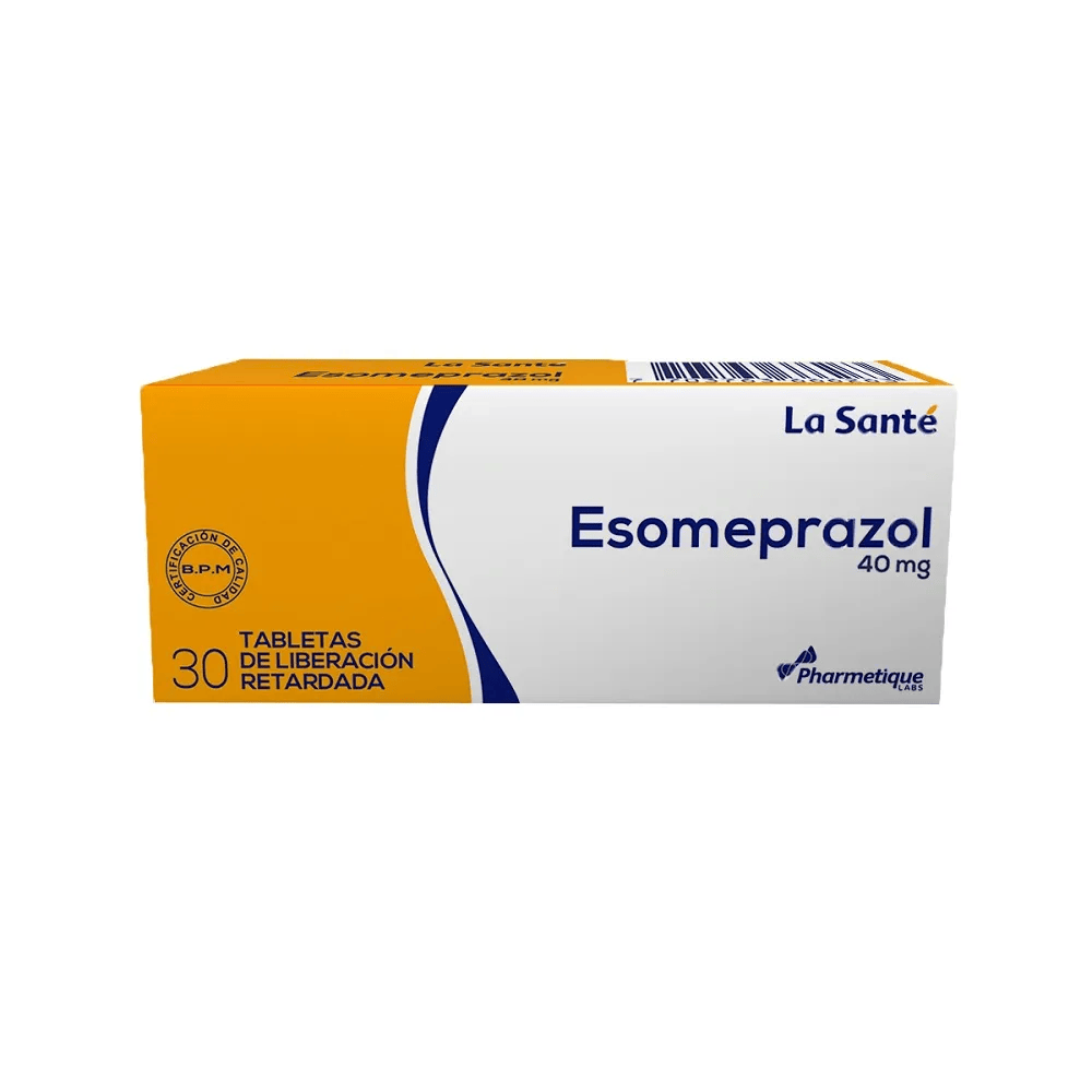 ESOMEPRAZOL 40MG x 30 TABLETAS --LA SANTE