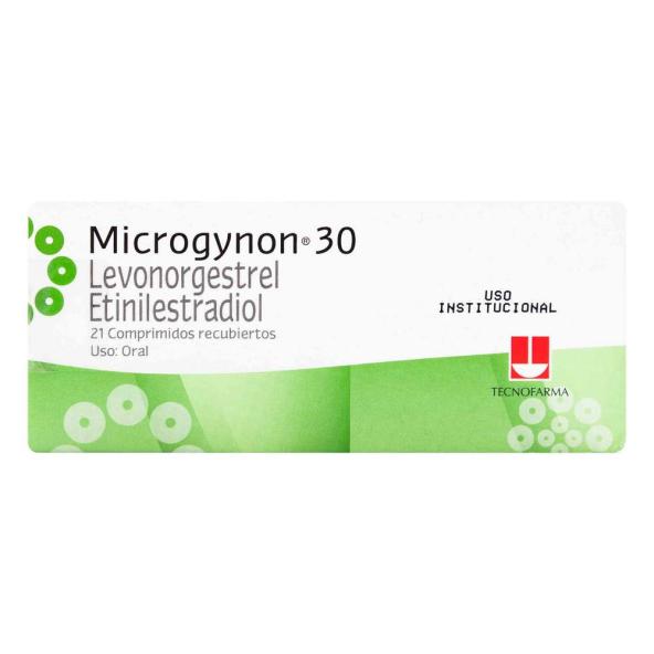 MICROGYNON 30 CAJA X 21 COMPRIMIDOS