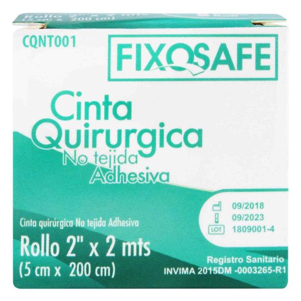 CINTA QUIRURGICA FIXOSAFE 2X2MTS   X UND - ALFA