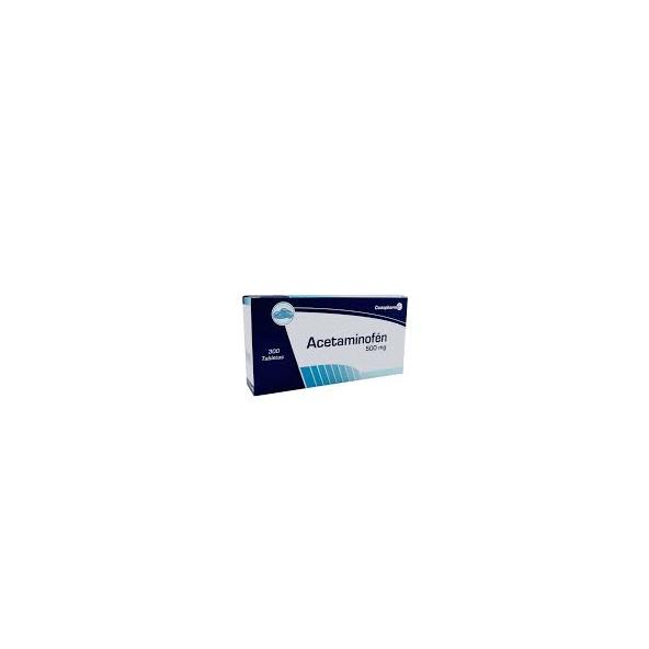 ACETAMINOFEN 500 MG CAJA X 300 TABLETAS  COASPHARMA