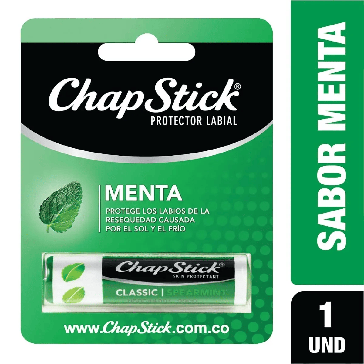 CHAPSTICK MENTA PROTECTOR LABIAL 4.0 GR