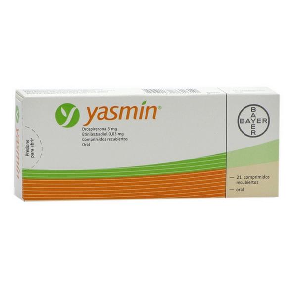 YASMIN 3MG / 0.03MG CAJA X 21 COMPRIMIDOS