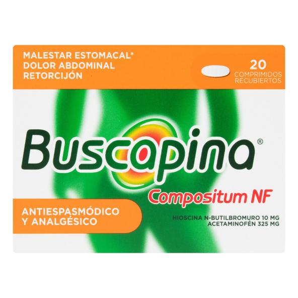 BUSCAPINA COMPUE COMP 10/325mg325+10 MG 2010M X CJAX20 TAB - SANOFI-OTC