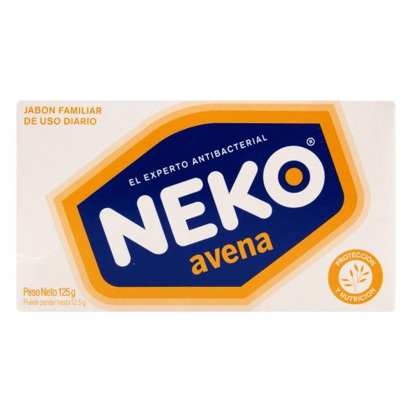 JABON NEKO AVENA BARRA X 125 GR