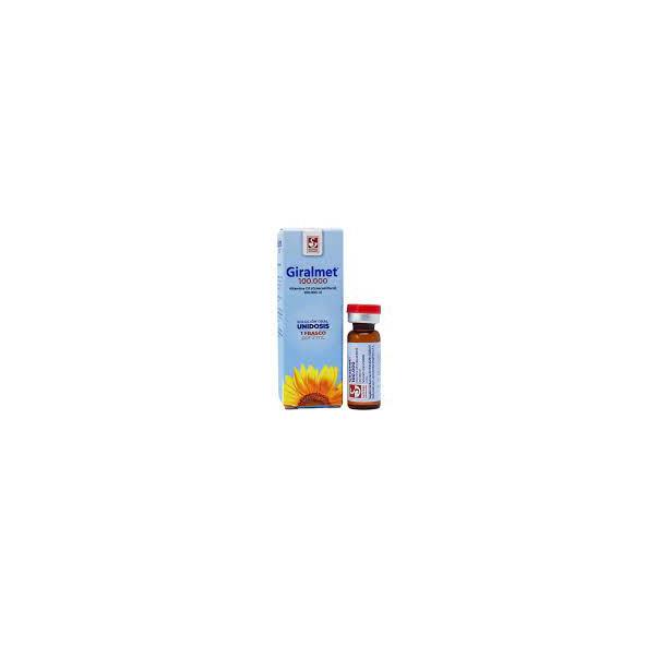 GIRALMET 100.000 UI  VITAMINA D3 (COLECALCIFEROL) UNIDOSIS ORAL FRASCO X 2 ML