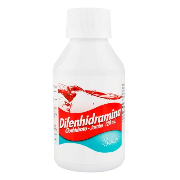 DIFENHIDRAMINA JARABE X 120 ML  LAPROFF