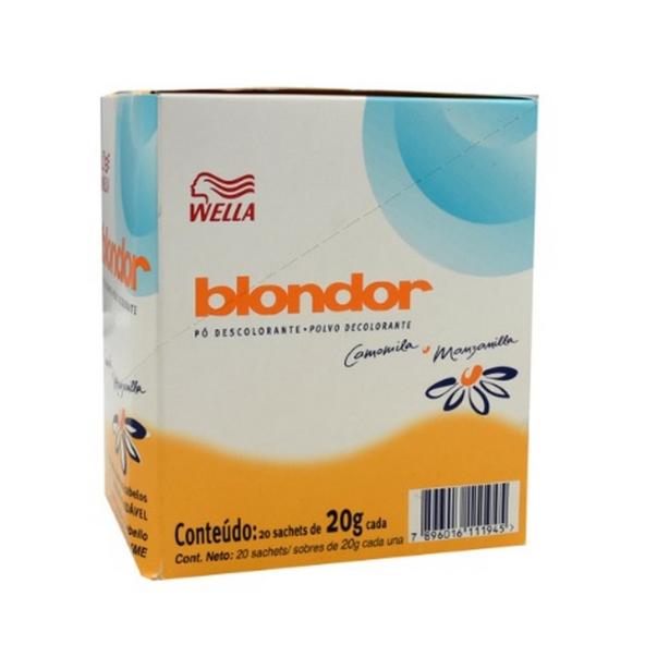 POLVO DECOLORANTE BLONDOR WELLA -20GR