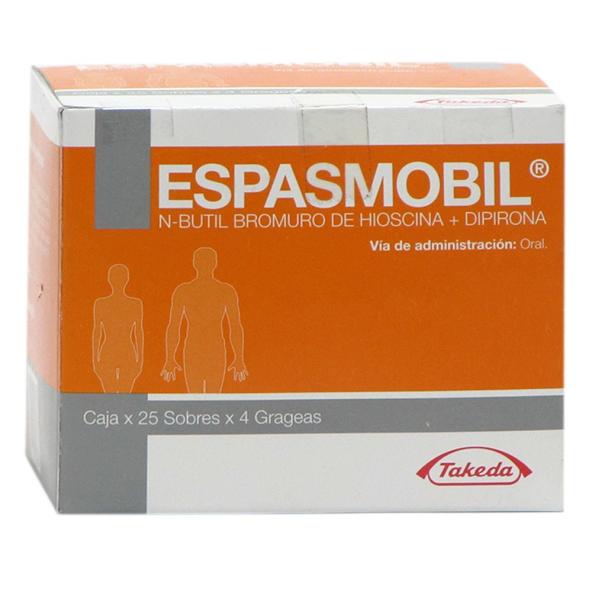 Espasmobil Caja Con 100 Grageas 