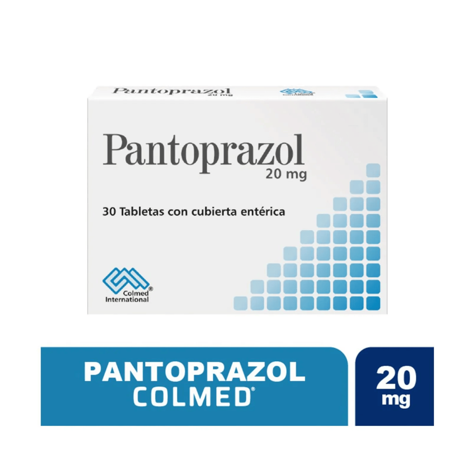 PANTOPRAZOL 20 MG CAJA X 30 TABLETAS CON CUBIERTA ENTÉRICA