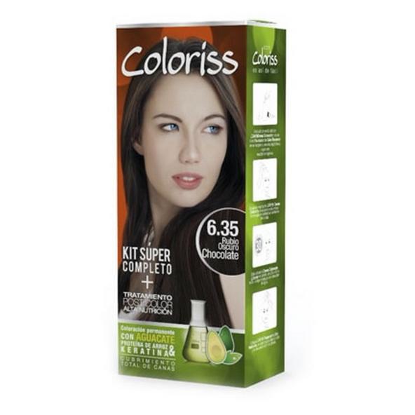 COLORISS TINTE 6-35 RUBIO OSCURO CHOCOLATE 