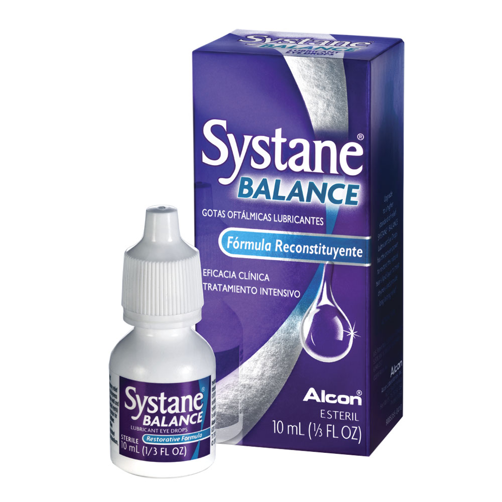 SYSTANE BALANCE SOLUCION OFTALMICA    6 mg/10ml  FCO X10 ML - ALCON