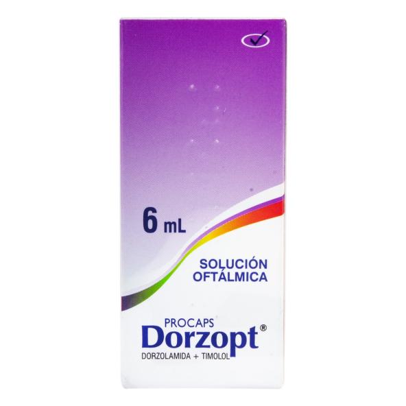 DORZOPT SOL OFT 20 mg +5 mg   2+0,5% 2013M X FCOX6 ML - PROCAPS