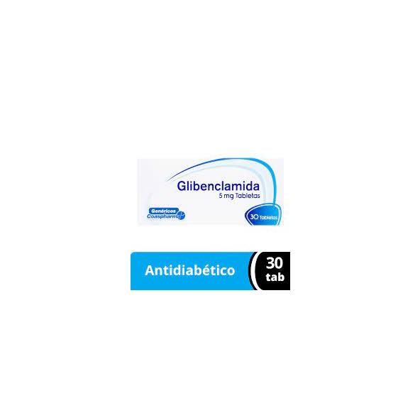 GLIBENCLAMIDA 5 MG X 30 UND  COASPHARMA