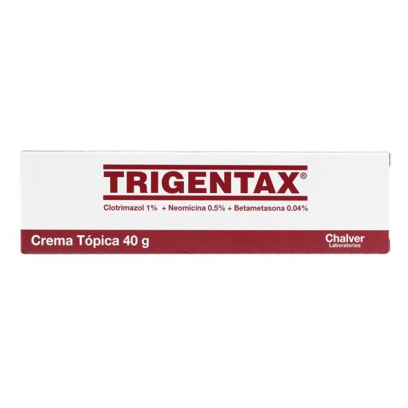 TRIGENTAX (CLOTRIMAZOL 1%/NEOMICINA O.5%/BETAMETASONA 0.04% ) X 40 GR CREMA - CHALVER