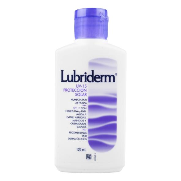 LUBRIDERM PROTECCION SOLAR FPS 15 FRASCO X 120 ML