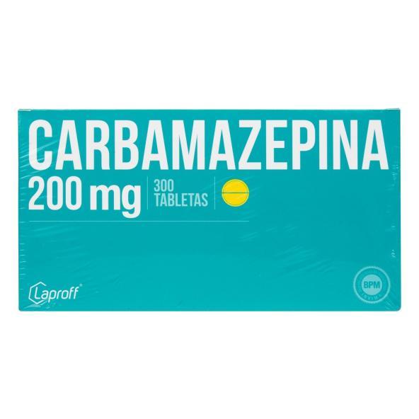 CARBAMAZEPINA 200MG X 300 UNIDADES