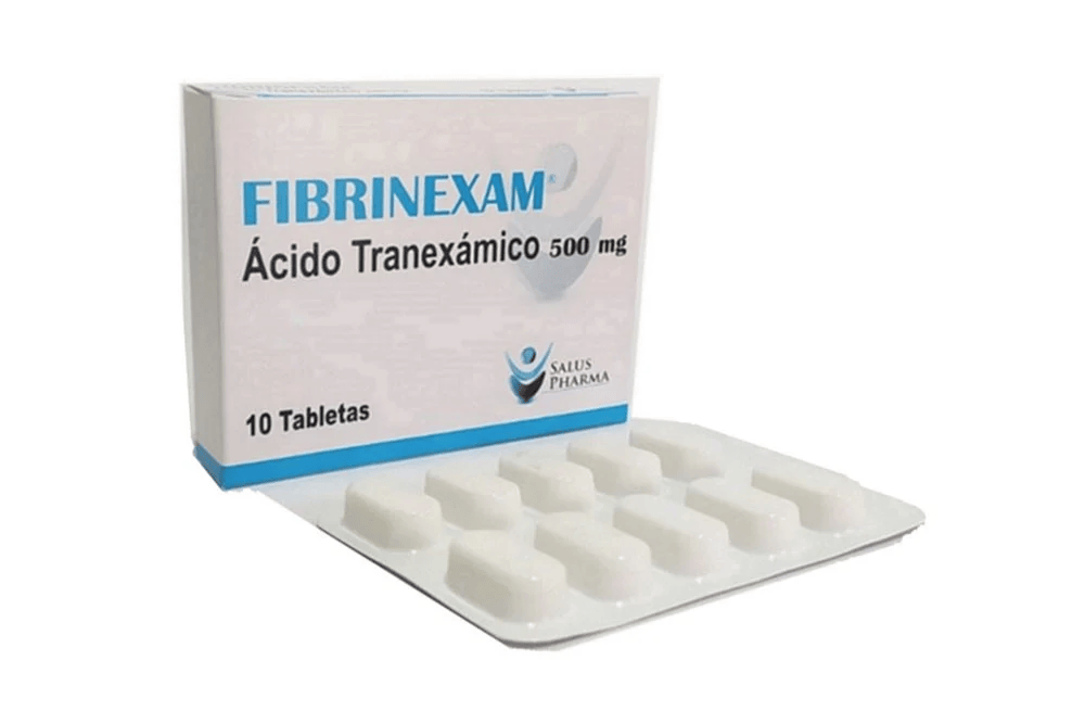 FIBRINEXAM ÁCIDO TRANEXÁMICO 500 MG CAJA X 10 TABLETAS