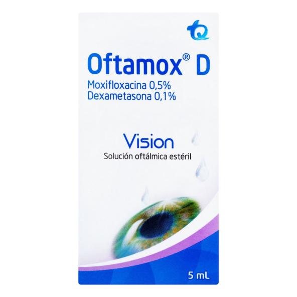 Oftamox D Solucion Oftalmica Frasco X 5 Ml