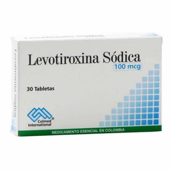 LEVOTIROXINA TAB 100 mcg X CJAX30 - COLMED