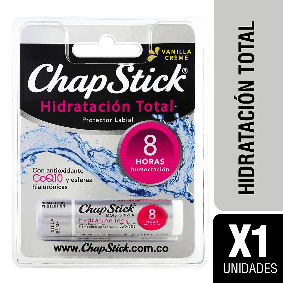 CHAPSTICK HIDRATACIÓN TOTAL PROTECTOR LABIAL 4.0 GR