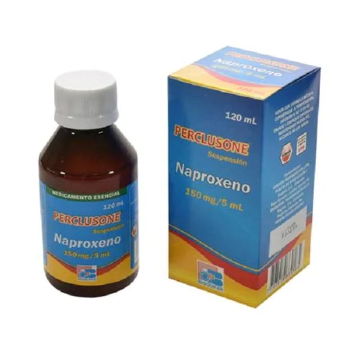 PERCLUSONE NAPROXENO 150 MG / 5 ML FRASCO X 120 ML