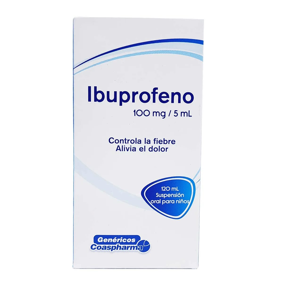 IBUPROFENO SUSPENSION 100mg/5ml  FRASCO X 120ML -- COASPHARMA