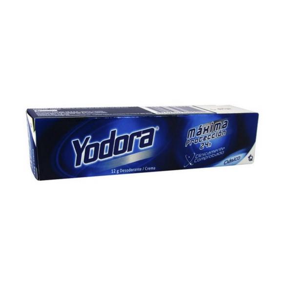 YODORA CLASICA CREMA DESODORANTE TUBO X 12 GR