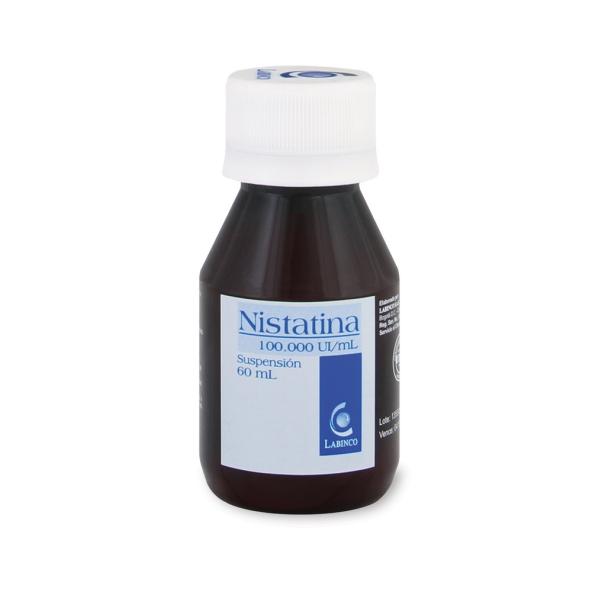 NISTATINA SUSP 100.000 UI/ml   2008M X FCOX60 ML - LABINCO