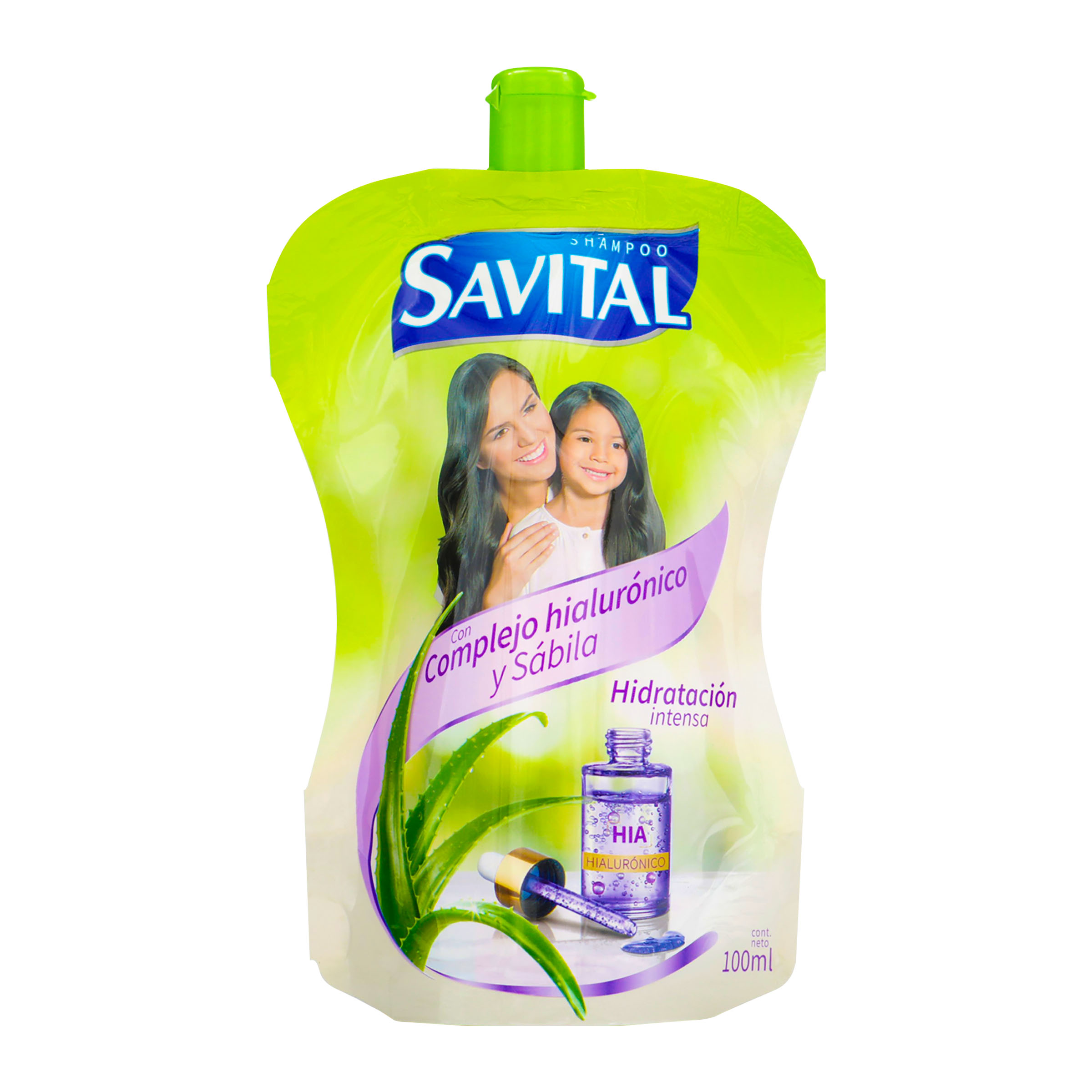 Shampoo Savital Complejo Hialuronico y Sabila x 100ml