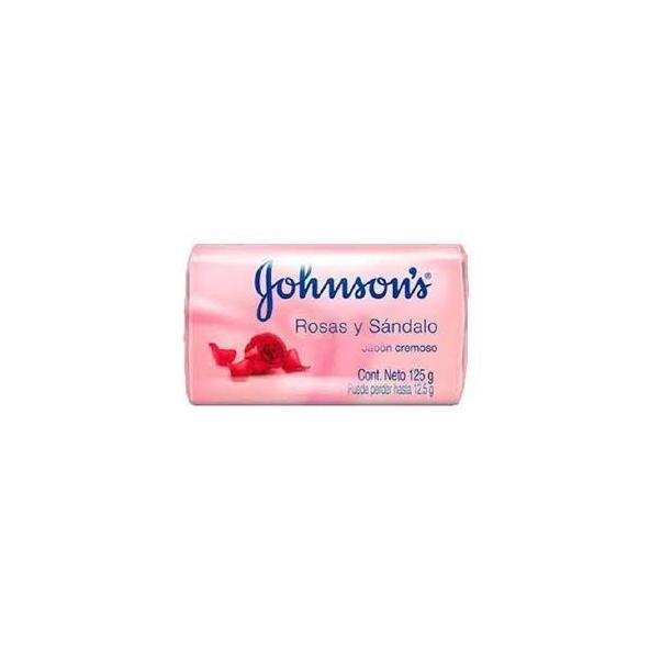 JABON JOHNSON ROSAS Y SANDALO X 110 GR