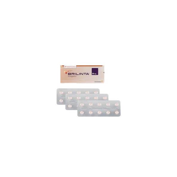 BRILINTA TAB 60 mg CAJA X 30 TABLETA RECUBIERTA- BOEHRINGER