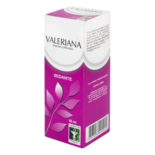 VALERIANA SEDANTE FRASCO X 60 ML LEDMAR PRONABELL