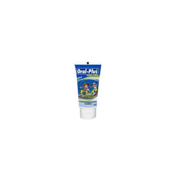 ORAL-PLUS CREMA SABOR CHICLE NIÑOS SIN FLUOR X 57 ML