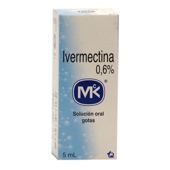 IVERMECTINA GOTAS 0.6% X 5 ML MK