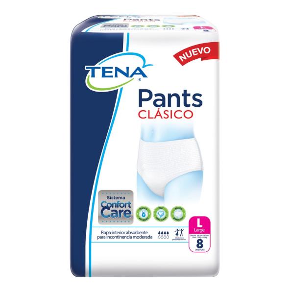 PÑL TENA PANTS CLASICO LARGE X 8 UNI 