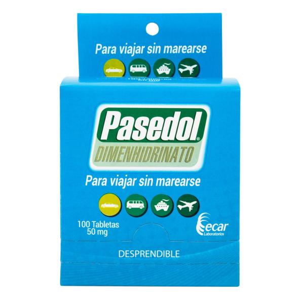 PASEDOL 50 MG CAJA X 100 TABLETAS