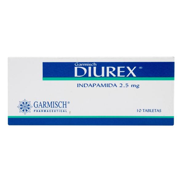 DIUREX  2.5 mg  CAJA X 10 TABLETAS- GARMISCH