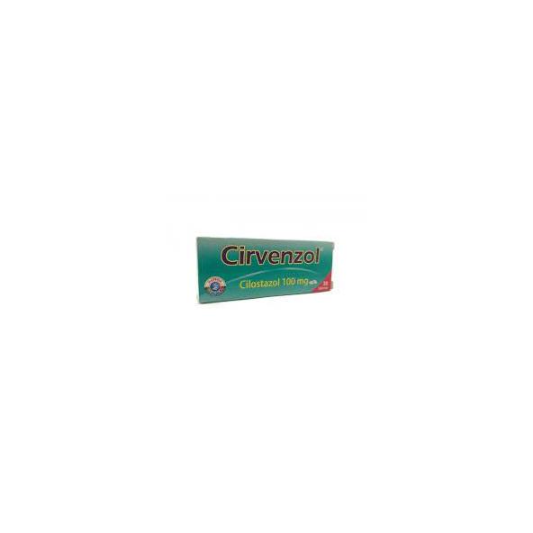 cirvenzol cilostazol 100 mg caja x 30