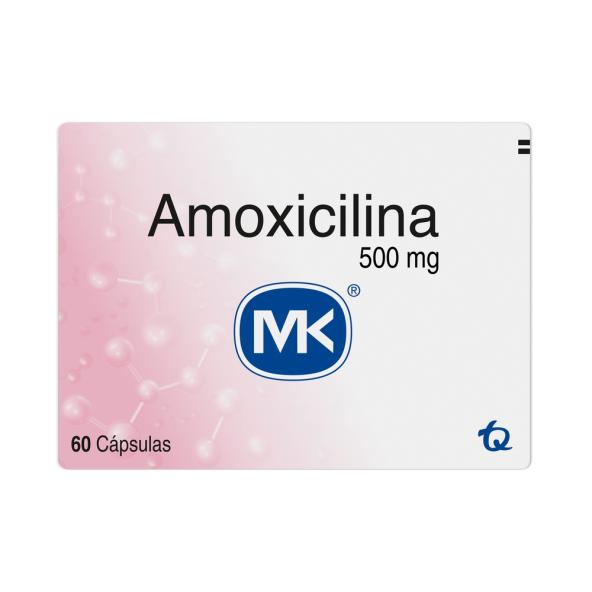 AMOXICILINA 500 MG MK CAJA X 60 CAPSULAS