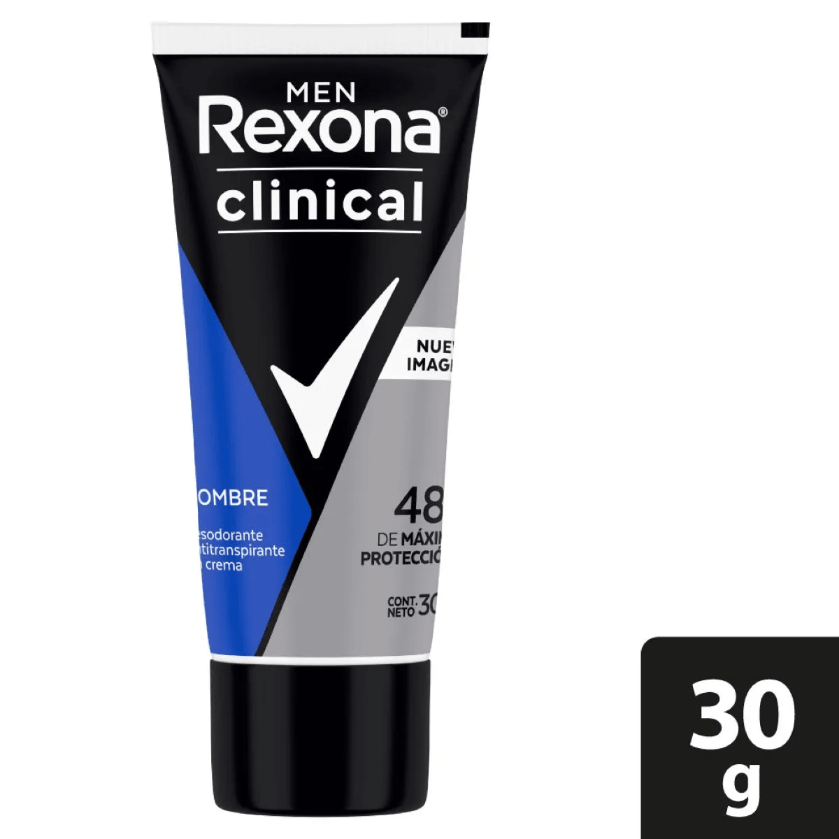 Desodorante Rexona Crema Men Clinical Tubo X 30 Gr