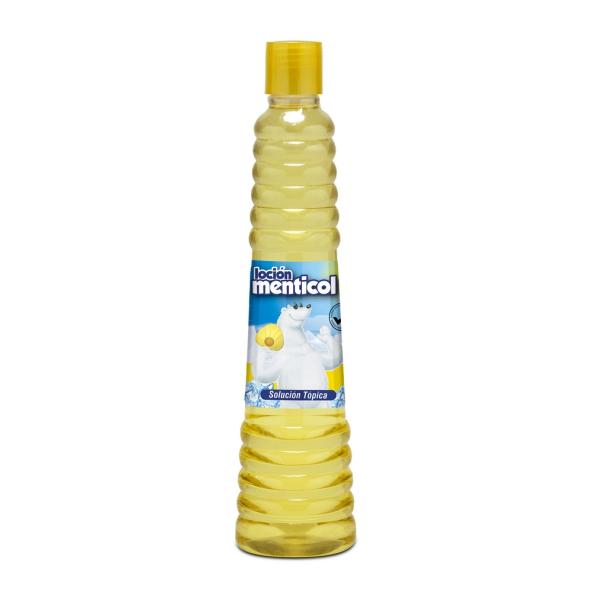 MENTICOL LOC AMARILLO TAPA     M-011 X 350 ML - BELLEZA