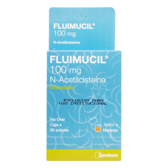 FLUIMUCIL ORAL SOB 100 mg  2g/100g   2012M X CJAX30 - ZAMBON