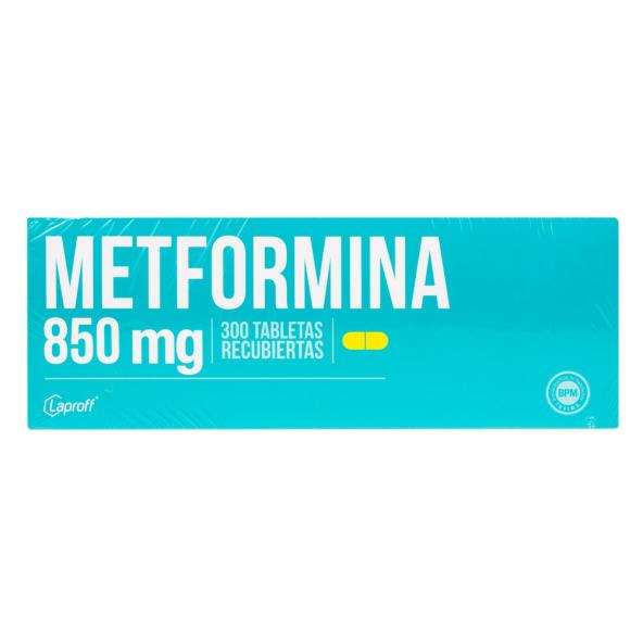 METFORMINA 850 MG CAJA X 300 TABLETAS