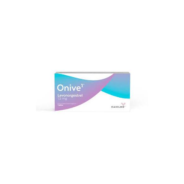 ONIVE 1 LEVONOGESTREL 1.5 MG CAJA X 1 TABLETA