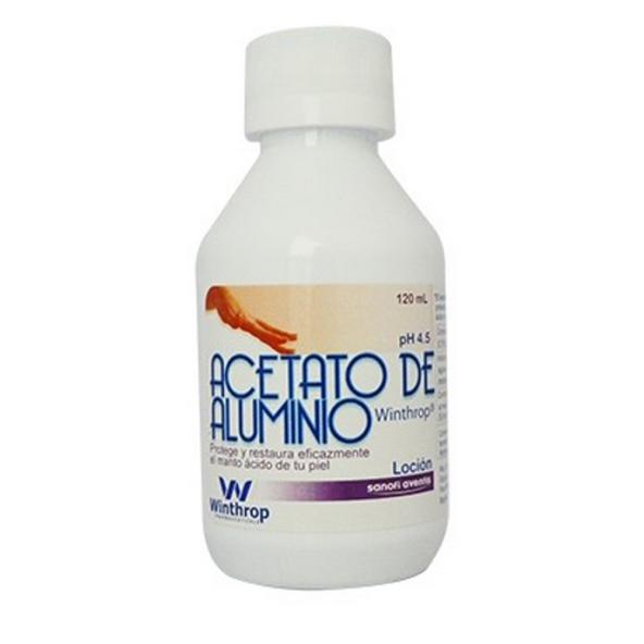 ACETATO ALUMINIO PH 4.5 LOCIÓN FRASCO X 120 ML 